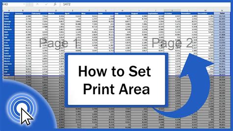 how to set up print area in excel and why it's important to organize your data for better presentation